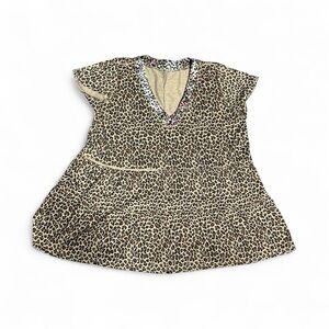 Leopard Print Mini Dress